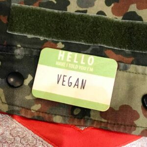 vegan gift brooch sustainable badge